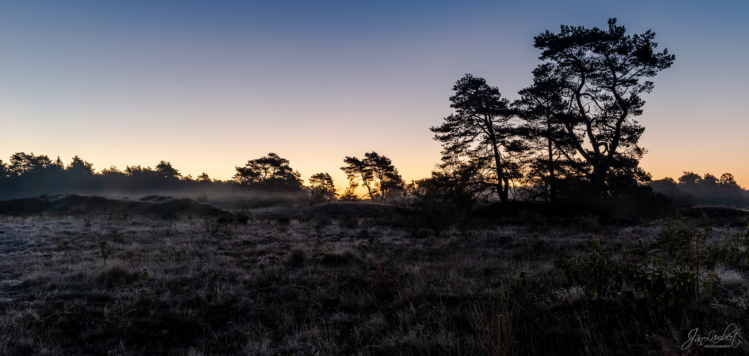 foto Radio Kootwijk op een mistige morgen - Jan Lambert Photography